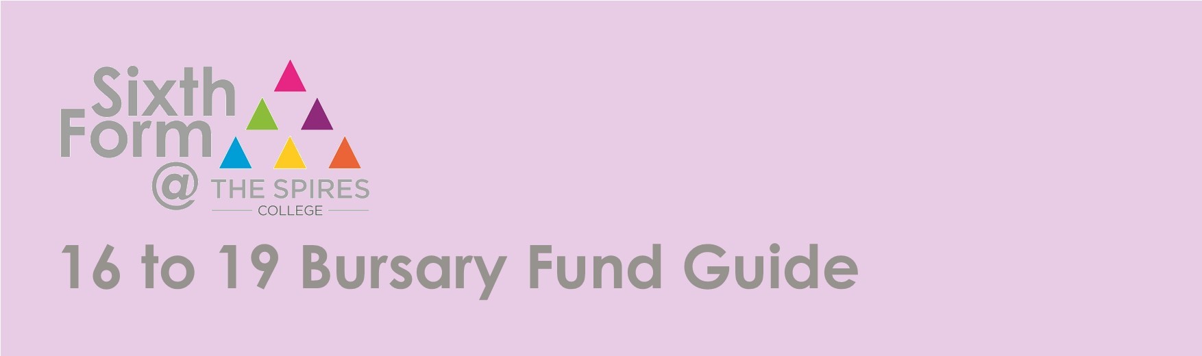 Link to information about 16-19 Bursaries