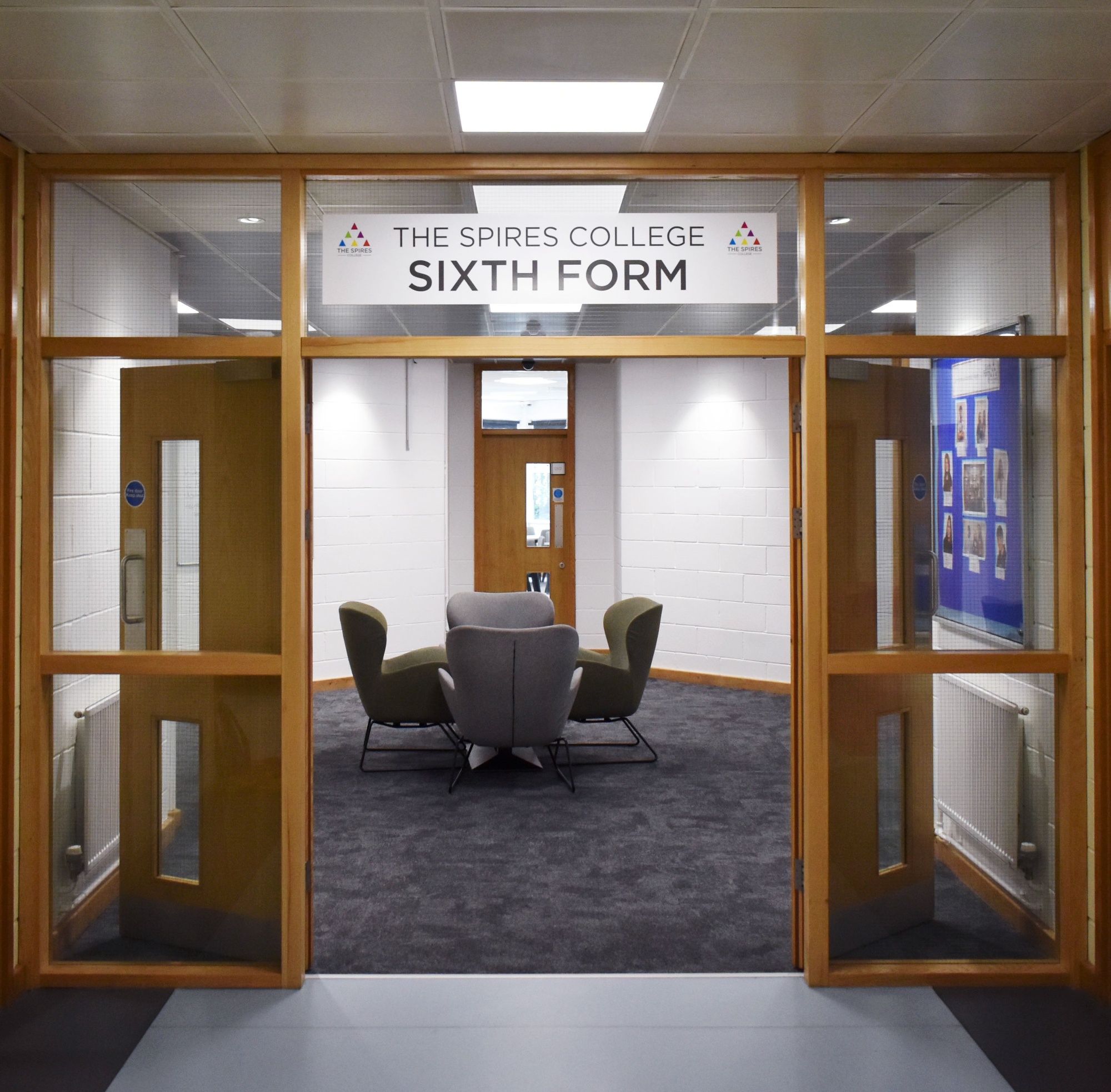 Entrance to the Sixth Form Centre